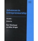 Image for Advances in Entrepreneurship