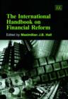 Image for The international handbook on financial reform