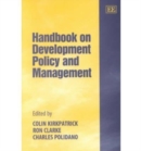 Image for Handbook on Development Policy and Management