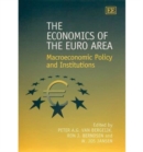 Image for The economics of the Euro area  : macroeconomic policy and institutions