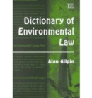 Image for Dictionary of Environmental Law