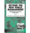 Image for Beyond the new public management  : changing ideas and practices in governance
