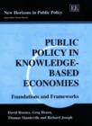 Image for Public Policy in Knowledge-Based Economies
