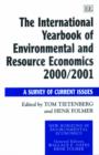 Image for The international yearbook of environmental and resource economics 2000/2001  : a survey of current issues