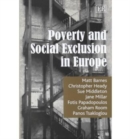 Image for Poverty and Social Exclusion in Europe