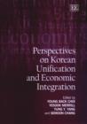 Image for Perspectives on Korean unification and economic integration