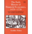 Image for The Early History of Financial Economics, 1478–1776