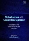 Image for Globalisation and Social Development