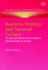 Image for Business Strategy and National Culture
