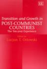 Image for Transition and growth in post-communist countries  : the ten year experience