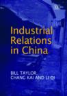 Image for Industrial Relations in China