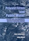 Image for Private Firms and Public Water