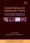 Image for Human nature and organisational theory