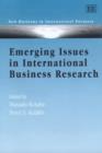 Image for Emerging Issues in International Business Research