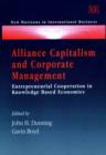 Image for Alliance Capitalism and Corporate Management