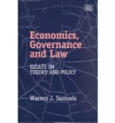 Image for Economics, Governance and Law