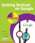 Image for Getting noticed on Google  : invaluable tips to increase your Website ranking on Google