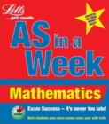 Image for AS in a Week: Mathematics