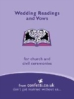 Image for Wedding readings and vows  : for church and civil ceremonies