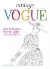 Image for Vintage Vogue : Detachable postcards to colour in