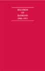 Image for Records of Bahrain 1966-1971 6 Volume Hardback Set
