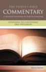 Image for Ephesians to Colossians and Philemon  : a Bible commentary for everyday