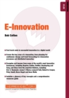 Image for E-Innovation : Innovation 01.03