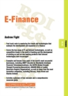 Image for E-Finance : Finance 05.03