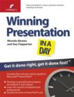 Image for Winning presentation in a day  : get it done right, get it done fast