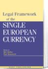 Image for Legal framework of the single European currency