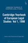 Image for The Cambridge yearbook of European legal studiesVol. 1: 1998