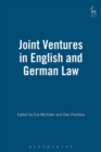 Image for Joint Ventures in English and German Law