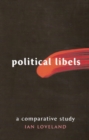Image for Political libels  : a comparative study