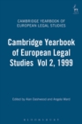 Image for The Cambridge yearbook of European legal studiesVol. 2: 1999