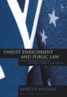 Image for Unjust enrichment and public law  : a comparative study of England, France and the EU