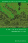 Image for Soft law in European Community law