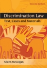 Image for Discrimination law  : text, cases and materials