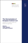 Image for The Harmonisation of European Contract Law