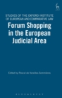 Image for Forum Shopping in the European Judicial Area
