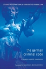 Image for The German criminal code  : a modern English translation