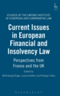 Image for Current Issues in European Financial and Insolvency Law