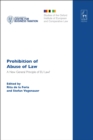 Image for Prohibition of abuse of law  : a new general principle of EU law?