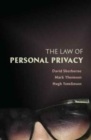 Image for The Law of Personal Privacy