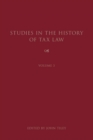 Image for Studies in the History of Tax Law, Volume 3