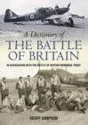 Image for A Dictionary of the Battle of Britain