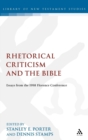Image for Rhetorical Criticism and the Bible