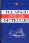 Image for The Award English Dictionary