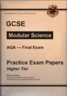 Image for GCSE Modular Science AQA  Final Exam, Practice Exam Papers
