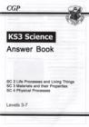 Image for KS3 Science Answers - Levels 3-7
