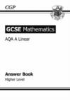 Image for GCSE Maths AQA Answers for Workbook with Online Edition - Higher (A*-G Resits)